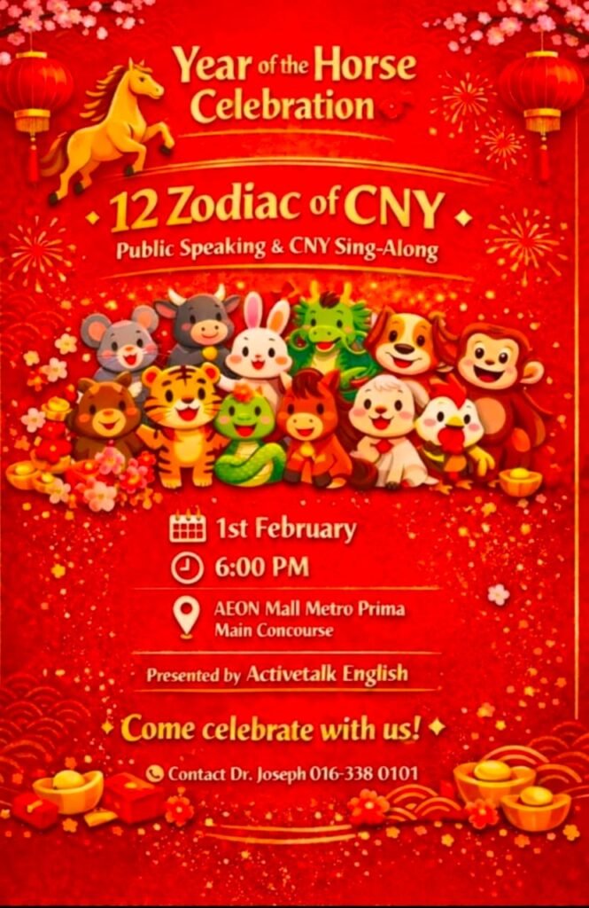 2026 CNY event at AEON Metro Prima
